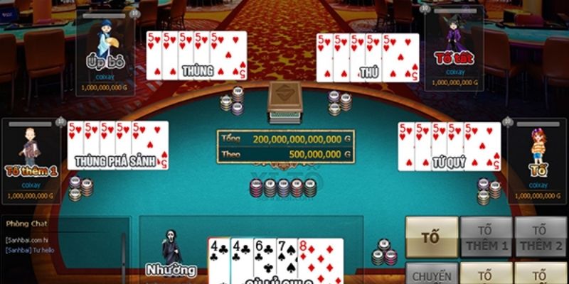 Xì tố là gì? Phân biệt hai loại hình xì tố tại Jun88 5 xi to 1 2